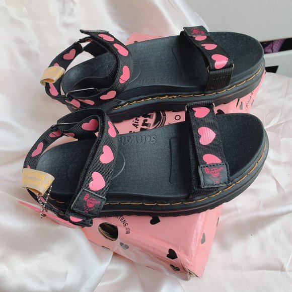Lazy Oaf x Doc Marten Heart Sandal 🤍 size 4.5 - Picture 12 of 14